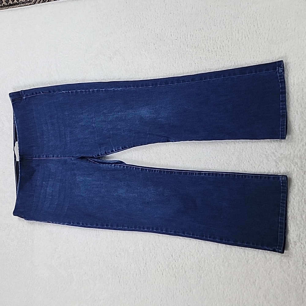 Soft Surroundings High Rise Pull On Jeans